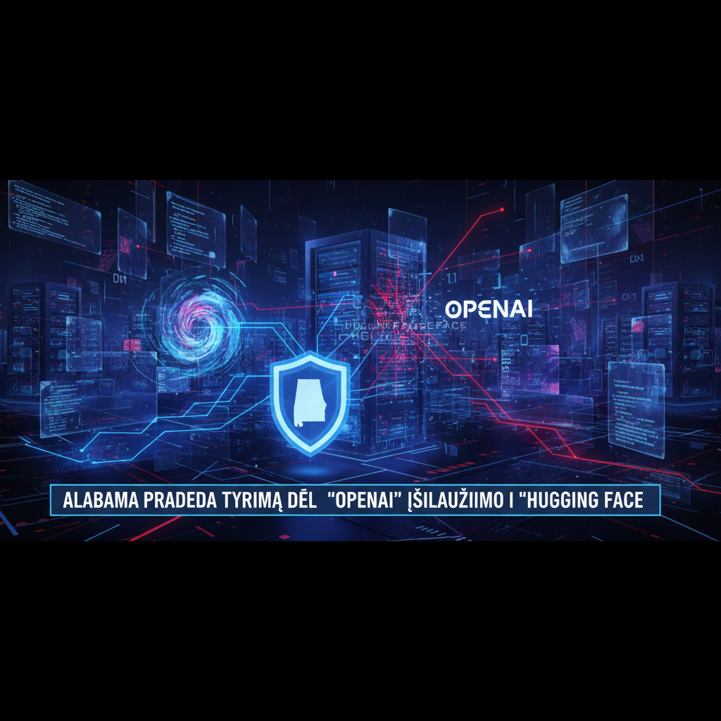 Alabama pradeda tyrimą dėl „OpenAI“ įsilaužimo į „Hugging Face“