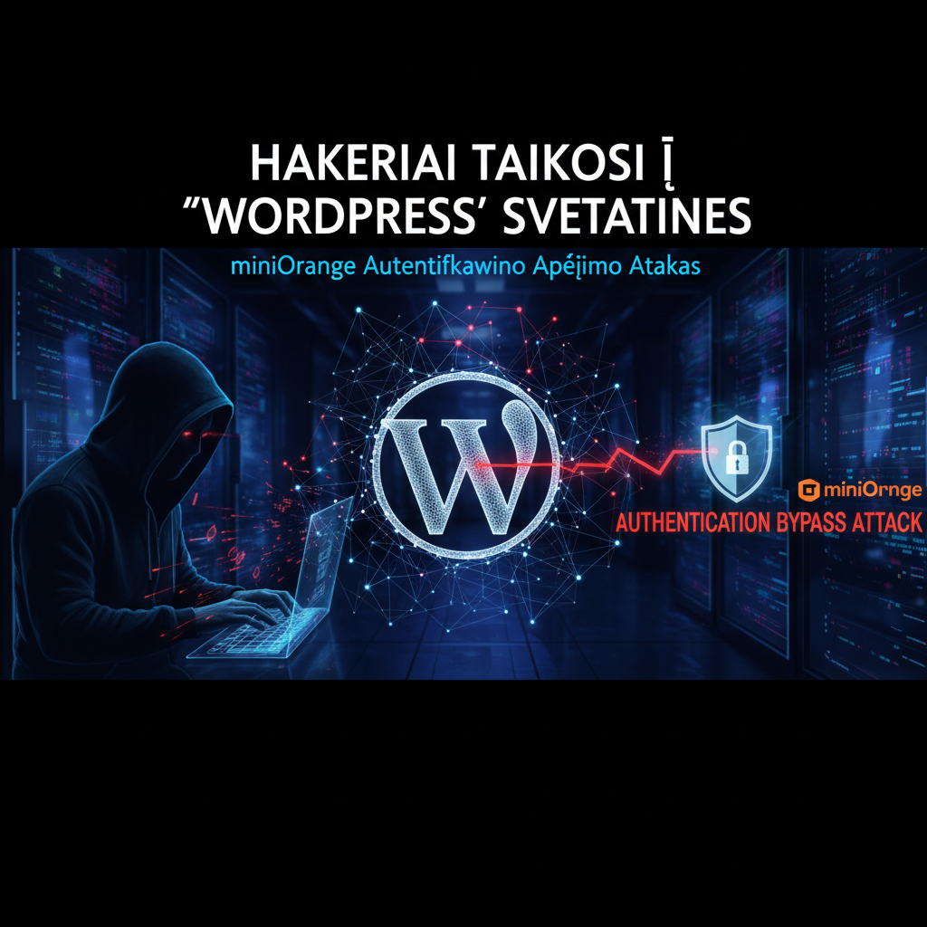 Hakeriai taikosi į „WordPress“ svetaines su „miniOrange“ autentifikavimo apėjimo atakomis