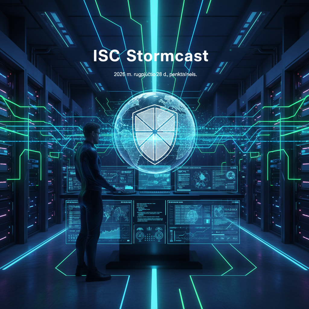 ISC Stormcast 2026 m. rugpjūčio 28 d., penktadienis