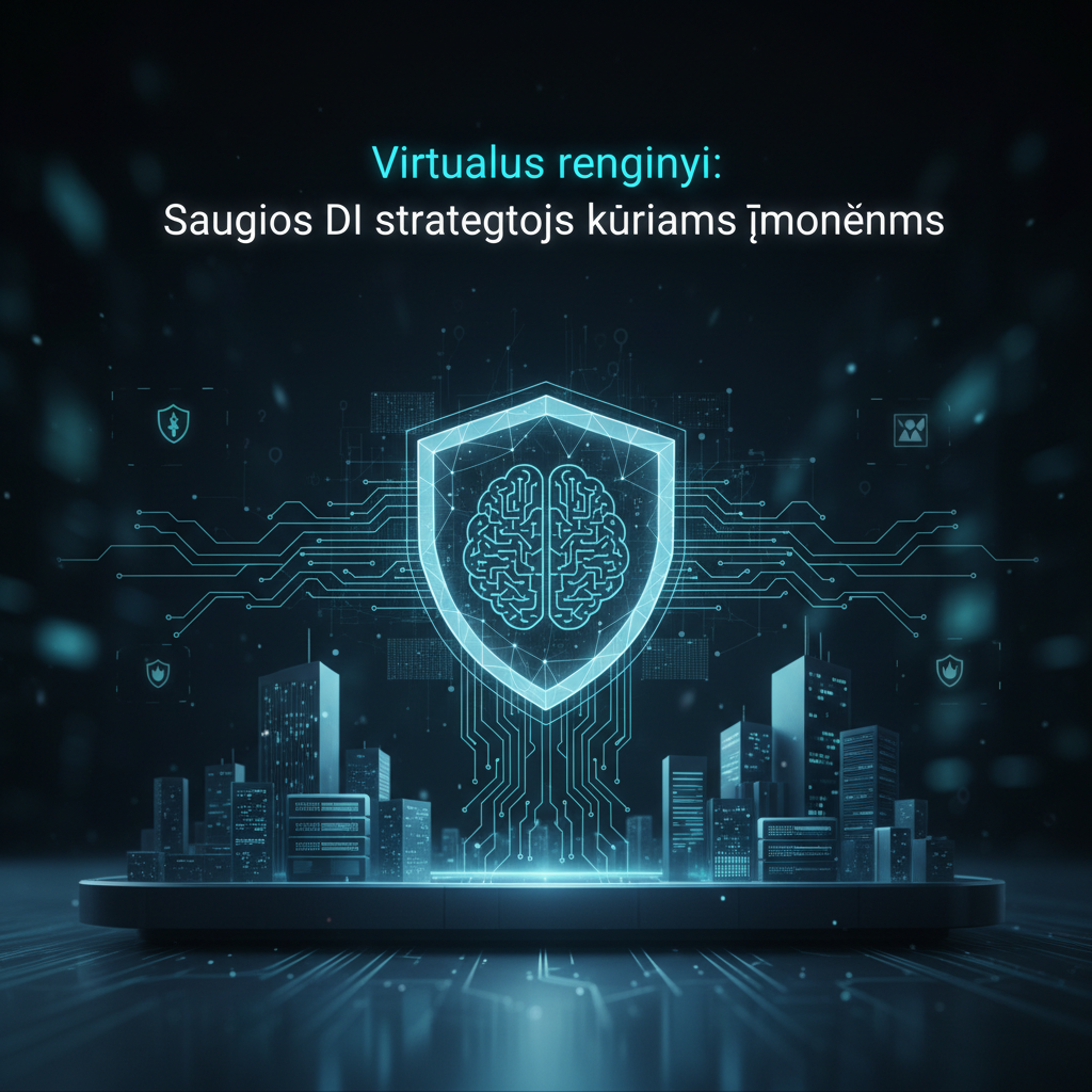 Virtualus renginys: Saugios DI strategijos kūrimas įmonėms