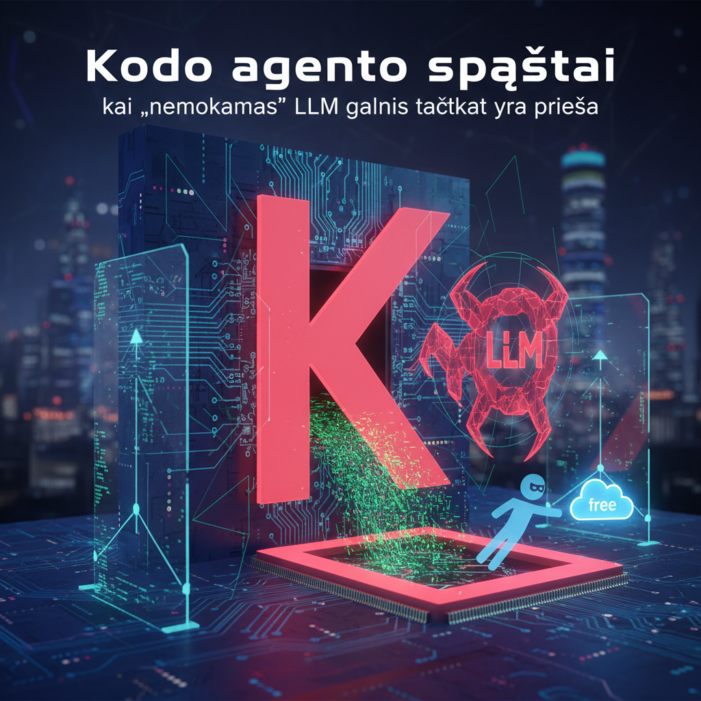 Kodo agento spąstai: kai „nemokamas“ LLM galinis taškas yra priešas