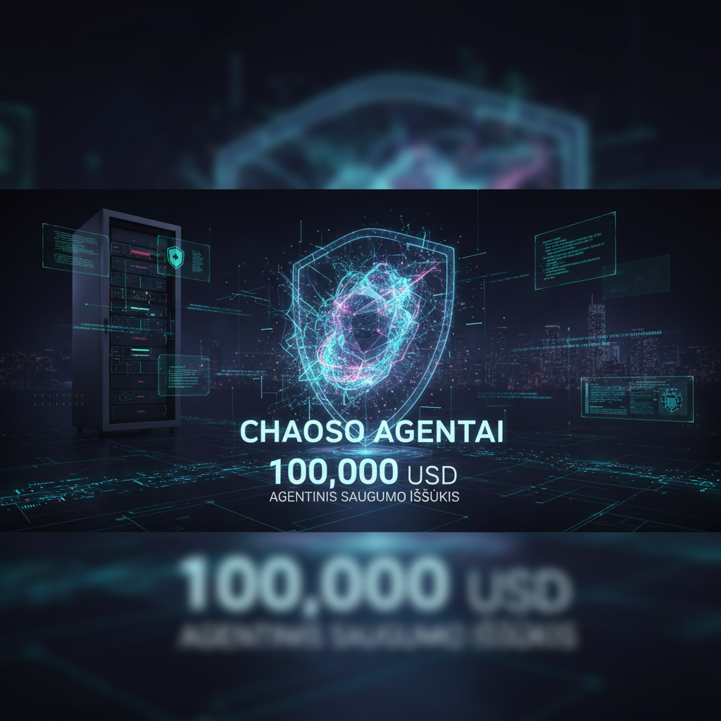 Chaoso agentai: Naujas 100 000 USD vertės agentinis saugumo iššūkis