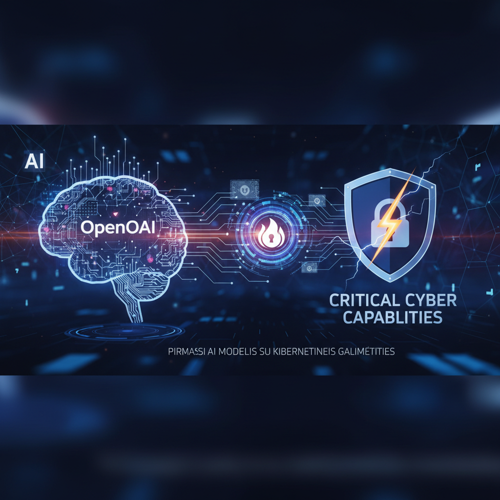 „OpenAI“ ruošiasi išleisti pirmąjį AI modelį su „kritinėmis“ kibernetinėmis galimybėmis