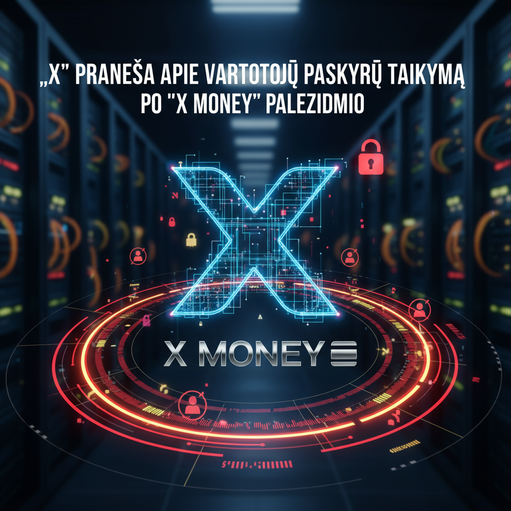 „X“ praneša apie vartotojų paskyrų taikymą po „X Money“ paleidimo