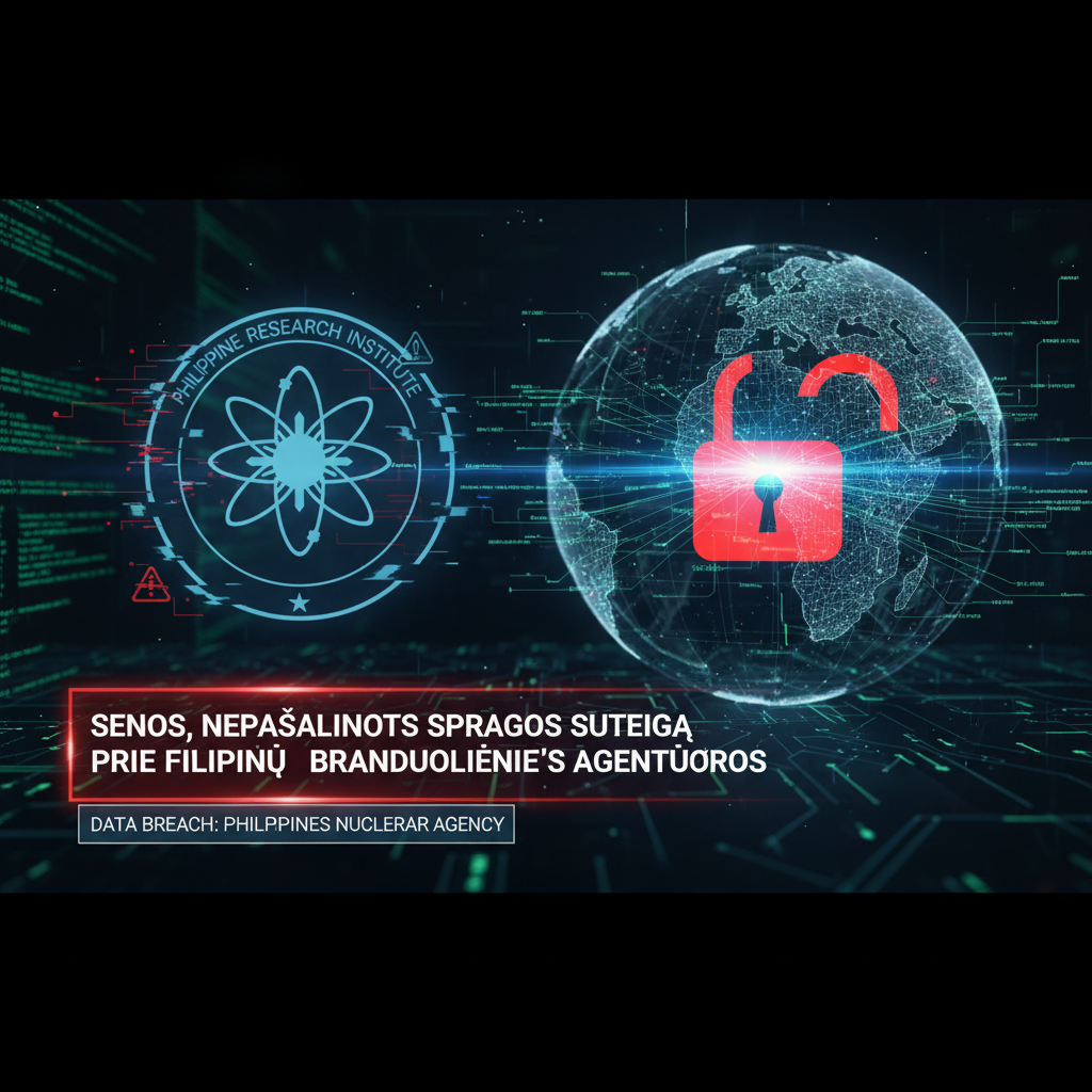 Senos, nepašalintos spragos suteikė prieigą prie Filipinų branduolinės agentūros