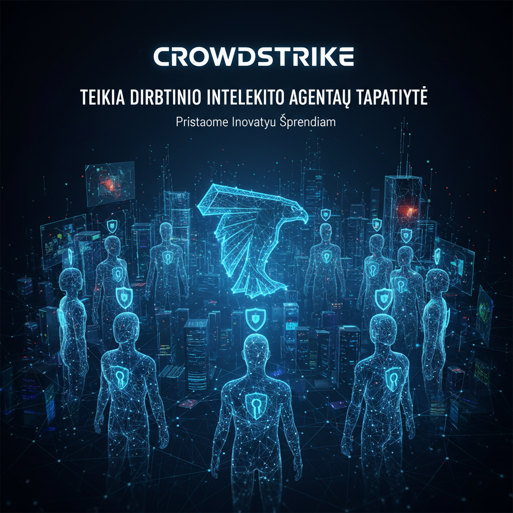 CrowdStrike pristato dirbtinio intelekto agentų tapatybės teikėją