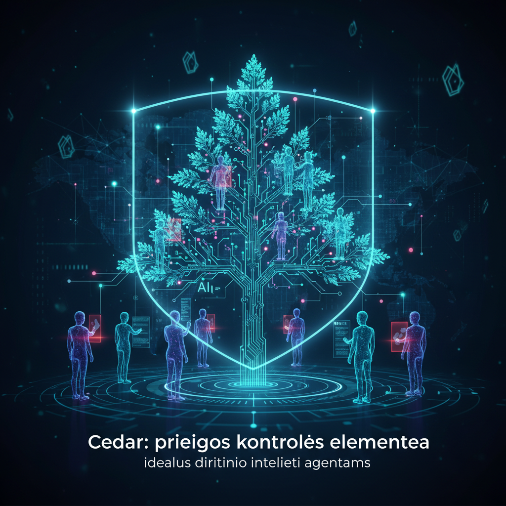 Cedar: prieigos kontrolės elementas, idealiai tinkantis dirbtinio intelekto agentams