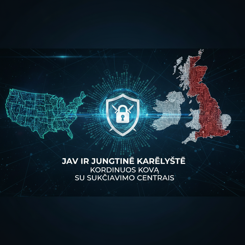 JAV ir Jungtinė Karalystė koordinuos kovą su sukčiavimo centrais