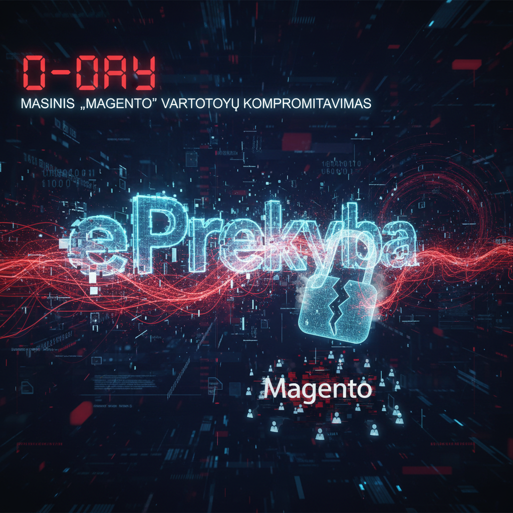 ePrekybos 0-day: masinis „Magento“ vartotojų kompromitavimas