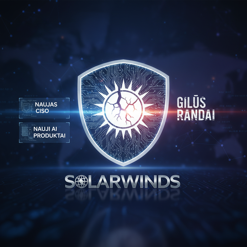 „SolarWinds“ turi naują CISO, naujus AI produktus ir gilius randus