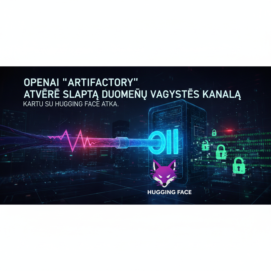 „OpenAI“ „Artifactory“ atvėrė slaptą duomenų vagystės kanalą kartu su „Hugging Face“ ataka