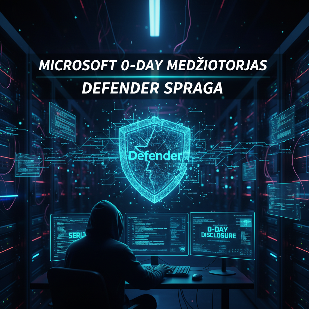 Serijinis „Microsoft 0-day“ medžiotojas atskleidė dar vieną „Defender“ spragą