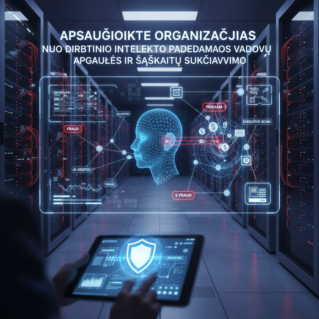 Apsaugokite organizacijas nuo dirbtinio intelekto padedamos vadovų apgaulės ir sąskaitų sukčiavimo
