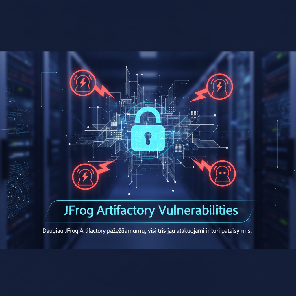Daugiau JFrog Artifactory pažeidžiamumų, visi trys jau atakuojami ir turi pataisymus