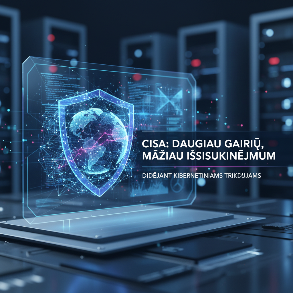 CISA ragina daugiau gairių, mažiau išsisukinėjimų, didėjant kibernetiniams trikdžiams